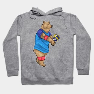 Bear Volleyball player Volleyball Hoodie